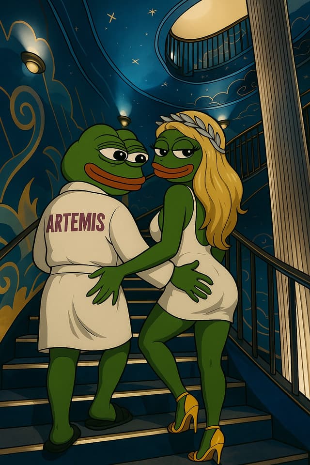 Pepe in Bathrobes